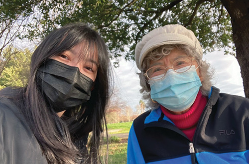 Ella Avenell and Jessie Lee