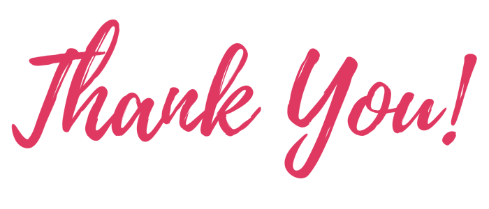 thank you